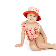 Emerson And Friends Very Cherry Reversible Bucket Hat Pink And Multi
