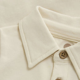 En Fant Body Long Sleeve Shirt Mother Of Pearl