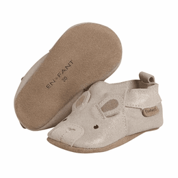 En Fant Slippers Suede Shoes Rose Dust