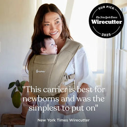 Ergobaby Embrace Knit Newborn Carrier Sage Meadows