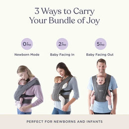 Ergobaby Embrace Knit Newborn Carrier Sage Meadows