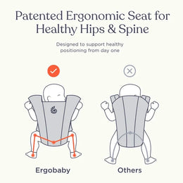 Ergobaby Embrace Knit Newborn Carrier Sage Meadows