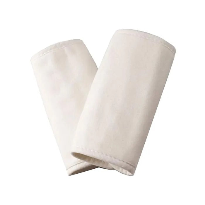 Ergobaby Original Natural Teething Pads in natural cream fabric, pair for carrier