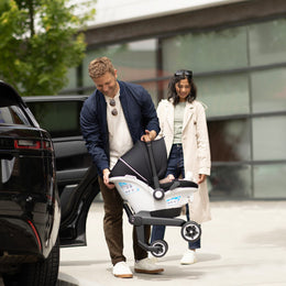 Evenflo Gold Shyft Dualride With Carryall Storage Infant Car Seat And Stroller Combo