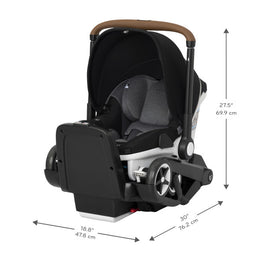 Evenflo Gold Shyft Dualride With Carryall Storage Infant Car Seat And Stroller Combo