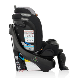 Evenflo Revolve360 Extend Rotational All-In-One Convertible Car Seat With Quick Clean Cover Revere Gray