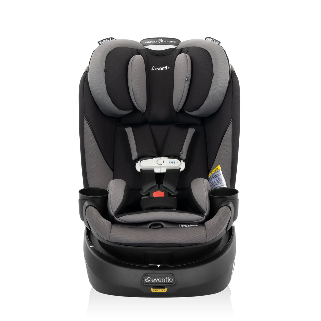 Evenflo Revolve360 Slim obsidian black front