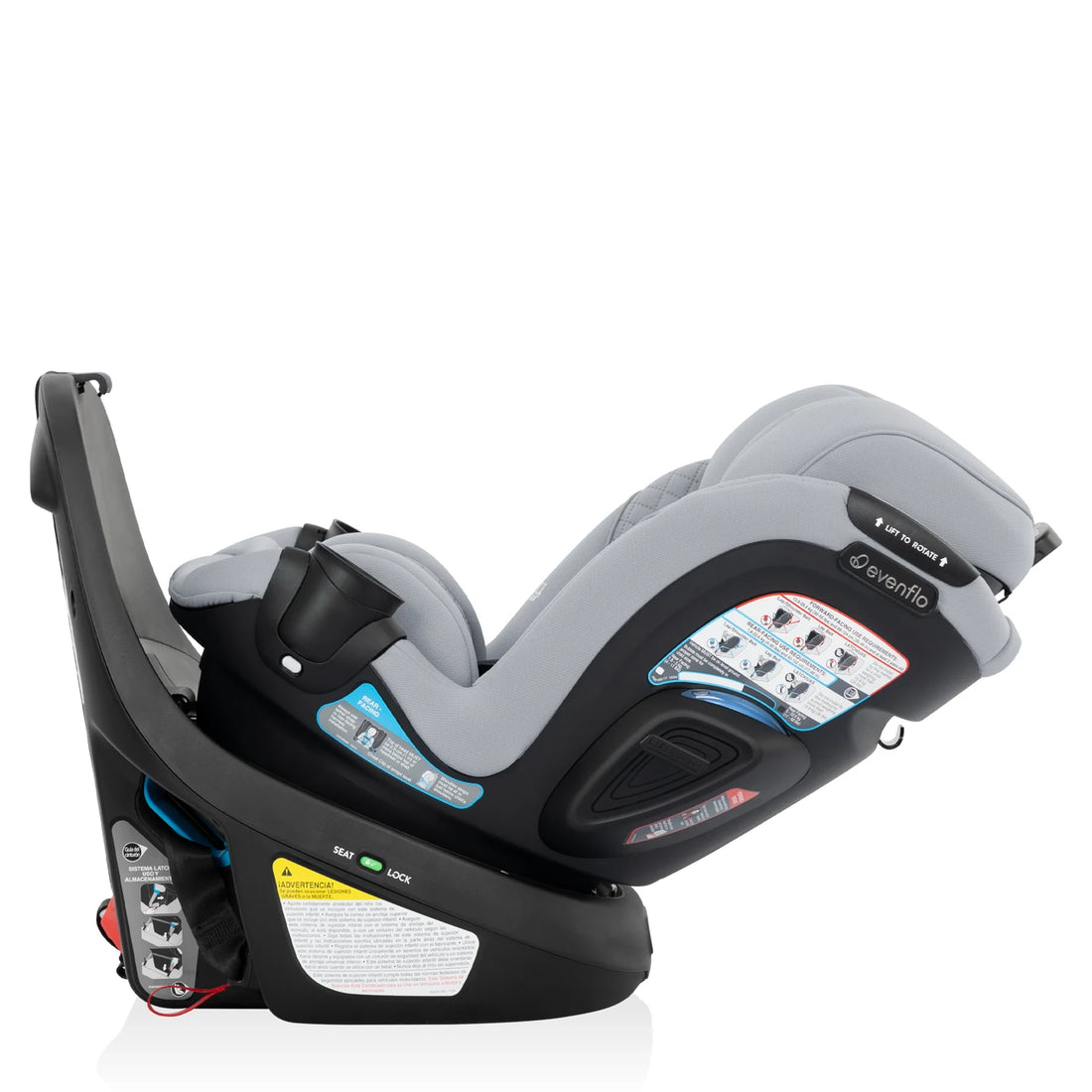 Evenflo Revolve360 Slim quartz rear facing