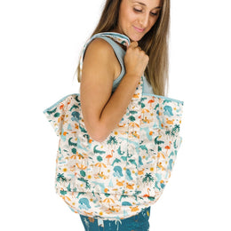Emerson And Friends Explore Florida Reversible Beach Bag Beige/Multi