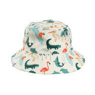 Emerson And Friends Explore Florida Reversible Bucket Hat Beige/Multi