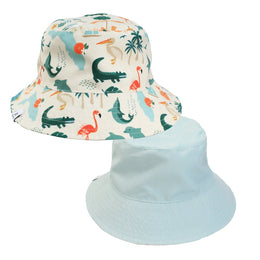 Emerson And Friends Explore Florida Reversible Bucket Hat Beige/Multi
