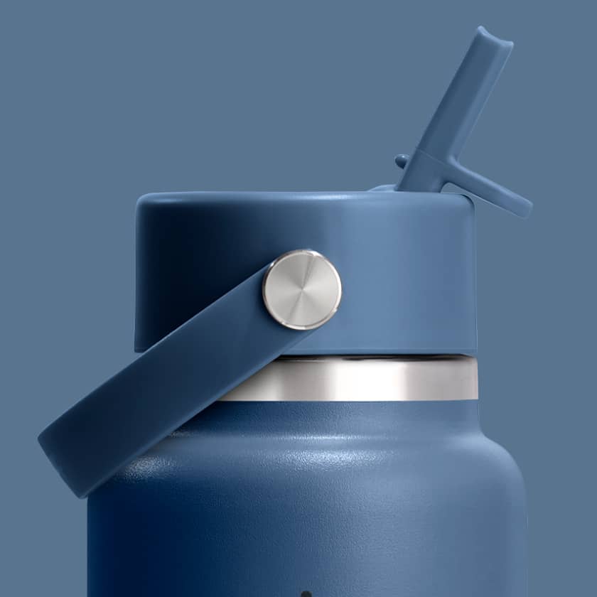 Hydro Flask 24 oz Wide Mouth Bottle With Flex Straw Cap – Closeable Flex Straw Cap