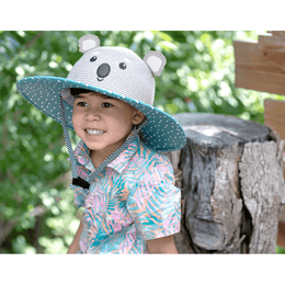 Flapjackkids Kids Lifeguard Straw Hat Koala