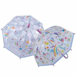 Floss And Rock Color Change Umbrella-Fantasy Transparent