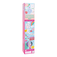 Floss and Rock Colouring Fun and Games Mat