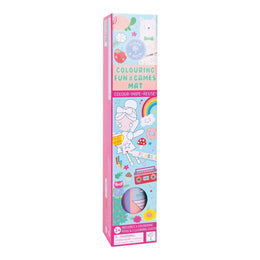 Floss and Rock Colouring Fun and Games Mat