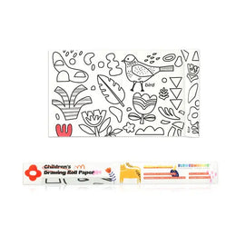 Flower Monaco Drawing Paper Roll