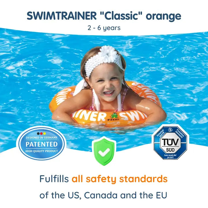 Freds Swimtrainer Classic Swim Trainer in Orange