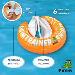 Freds Swimtrainer Classic Orange 2-6Y