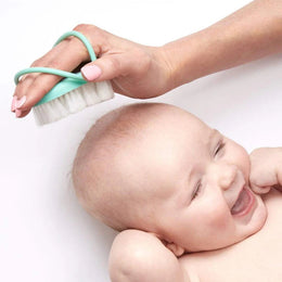 Frida Baby Baby Head-Hugging Hairbrush + Styling Comb Set