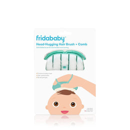 Frida Baby Baby Head-Hugging Hairbrush + Styling Comb Set