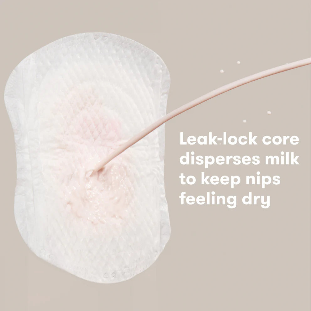 Frida Mom All-Day Dry Nursing Pads disposable nursing pads with leak-lock core for dry, comfortable wear