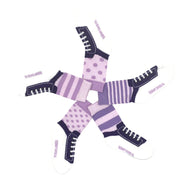Friday Sock Co. Baby Purple & Lilac Sneaker Socks 0-1Y