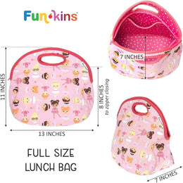 Funkins Insulated Lunch Bag Ballerinas