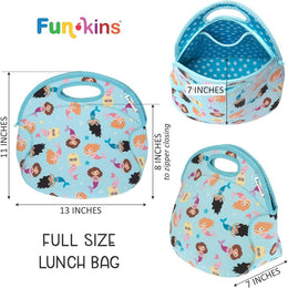 Funkins Insulated Lunch Bag Mermaids