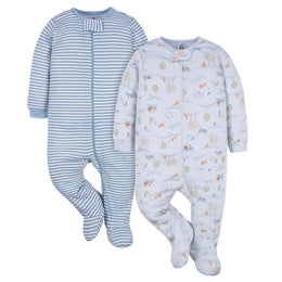 Gerber Baby Boy Puppy Playground Blue