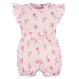 Gerber Sleeveless Romper Appley Sweet