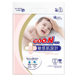Goo.N Premium Baby Diapers Sensitive Skin Design S