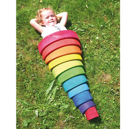 Grimm's Building Rainbow Large 12pc