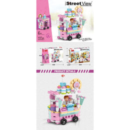Handsome Building Block Series Cupcake Stall 157pcs