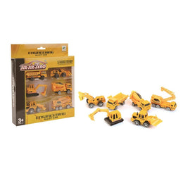 Handsome Construction Car Set 6pcs