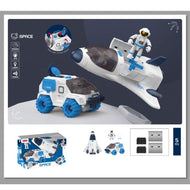 Handsome Space Exploration Aircraft Radar Car With Batteries