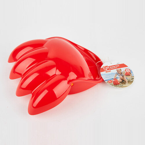 Hape Power Paw Red plastic outdoor five-claw grabber toy for kids
