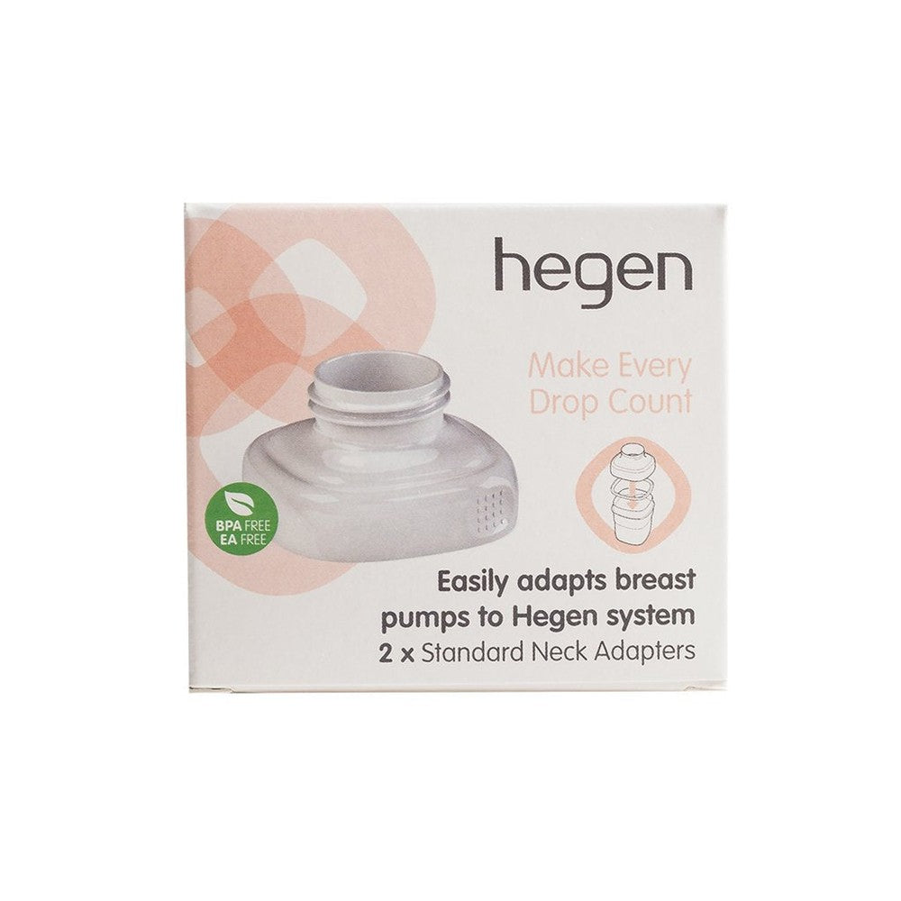 Hegen PCTO Standard Neck Adapters 2-Pack, BPA-free, for Hegen breast pump system