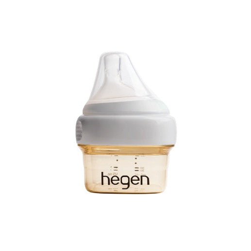 Hegen PCTO baby feeding bottle 60 ml PPSU with white cap and transparent nipple