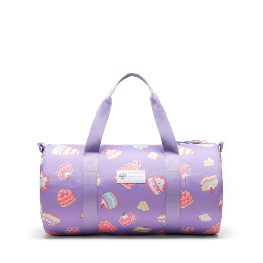 Herschel Classic Duffle Little Herschel in Cakes, rear view.