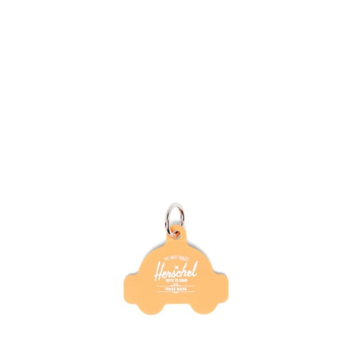Herschel Taxi Bag Charm in Taxi, rear view.