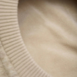 Huttelihut Balaclava Ears Wool Brown Sand Melange