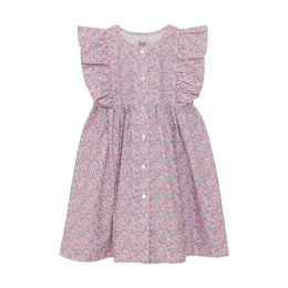Huttelihut Dress in Liberty Fabric Plumeria
