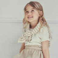 Huttelihut Pullover Knit Stripe Irish Cream