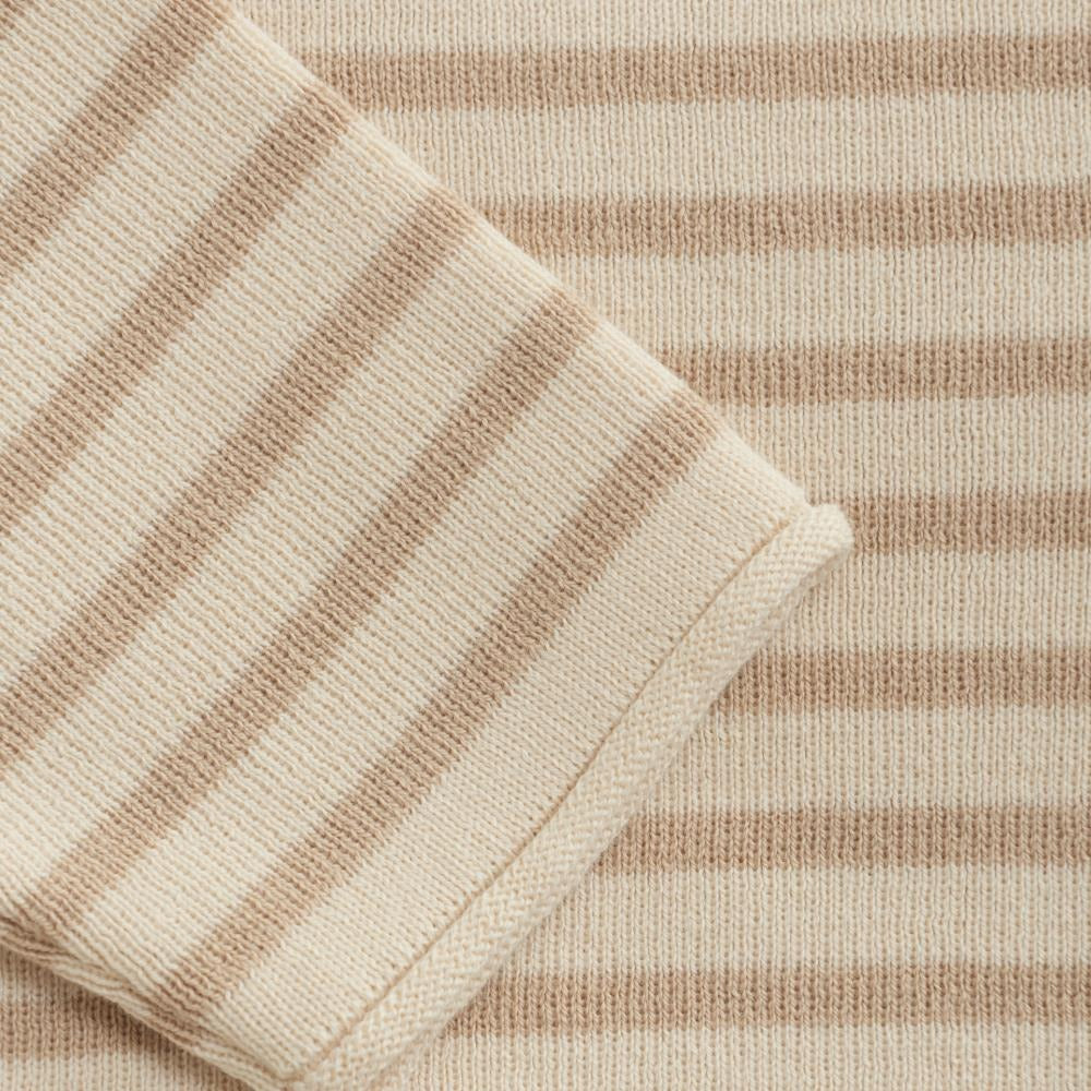 Huttelihut Pullover Knit Stripe Irish Cream, product view 4