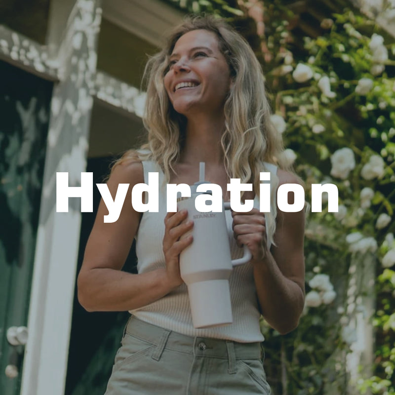 Water bottles and hydration gear
