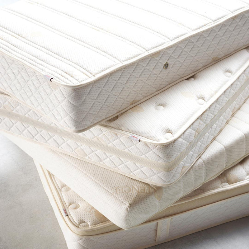 Iloom Bono Mattress Hard S03(S) 1000W stacked white quilted mattresses (set of 3)