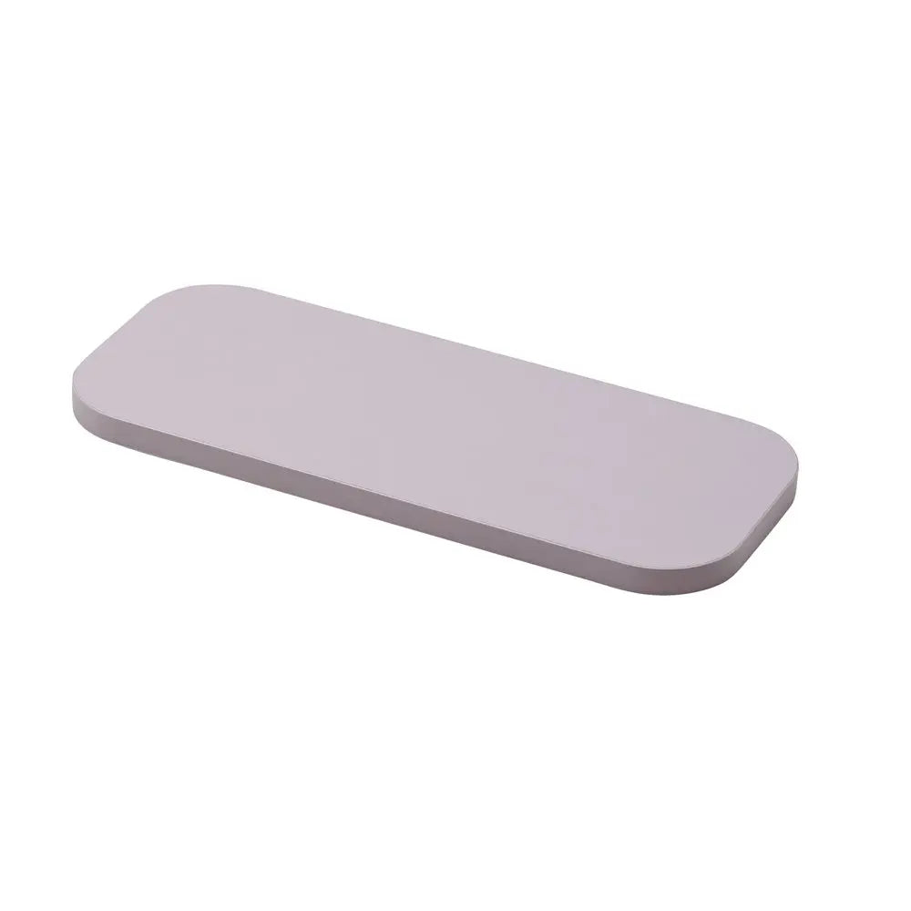 Iloom Cabin Hanging Shelf lavender wall-mounted nursery organizer with rounded corners