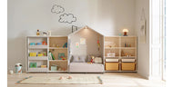 Iloom Eddi Kids Reading House Sofa with Touch LED Light