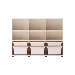 Iloom Eddi Kids 3 Story Bookshelf 1400W (W Pl Box Storage)